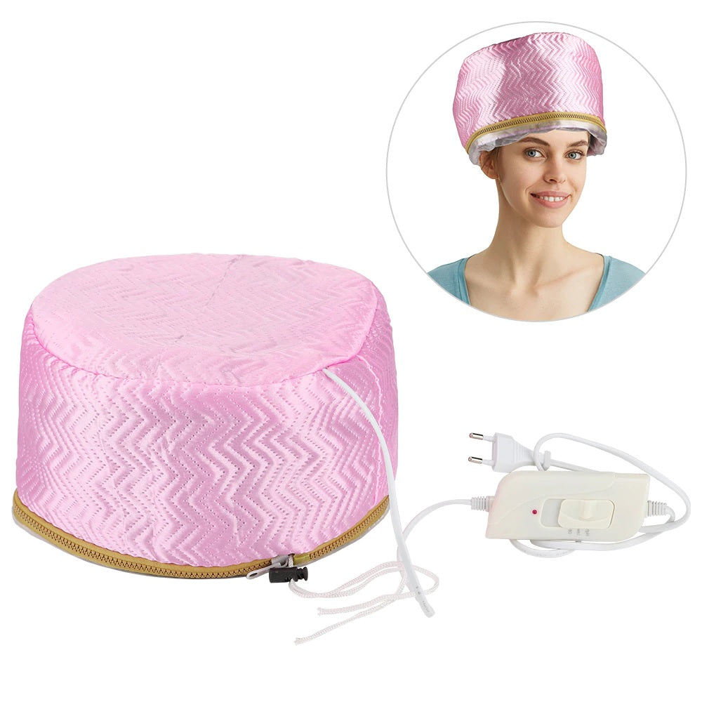 Hair Care Thermal Head Spa Cap – Heat Therapy Hair Treatment Cap for Deep Conditioning, Scalp Massage & Hair Growth
