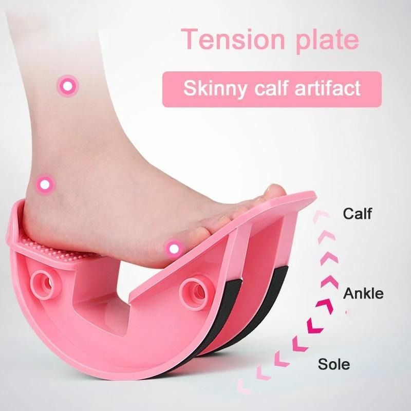 Calf Muscle Stretch Rocker – Foot Stretcher for Ankle Mobility, Pain Relief & Workout Support (Random color-Pack of 1)